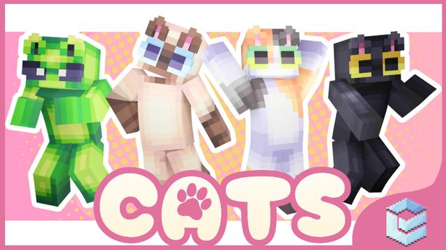 Thumbnail of the Minecraft Bedrock Marketplace product Cats created by Entity Builds.