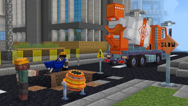 Screenshot of the Minecraft Bedrock Marketplace product Construction++ Add-On created by Entity Builds.