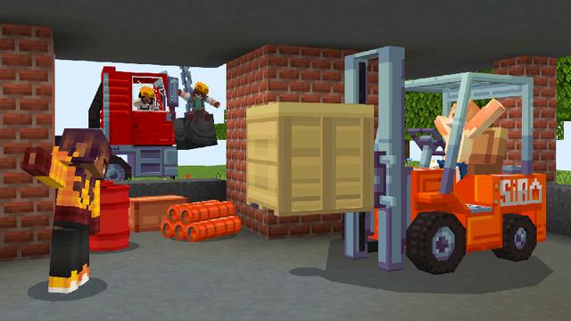 Screenshot of the Minecraft Bedrock Marketplace product Construction++ Add-On created by Entity Builds.