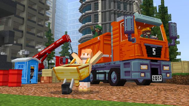 Screenshot of the Minecraft Bedrock Marketplace product Construction++ Add-On created by Entity Builds.