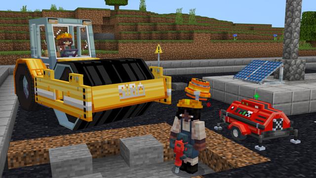 Screenshot of the Minecraft Bedrock Marketplace product Construction++ Add-On created by Entity Builds.
