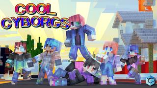 Thumbnail of the Minecraft Bedrock Marketplace product Cool Cyborgs created by Entity Builds.