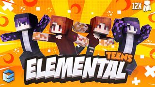 Thumbnail of the Minecraft Bedrock Marketplace product Elemental Teens created by Entity Builds.