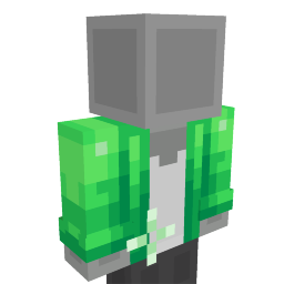 Thumbnail of the Minecraft Bedrock Marketplace product Emerald Jacket created by Entity Builds.