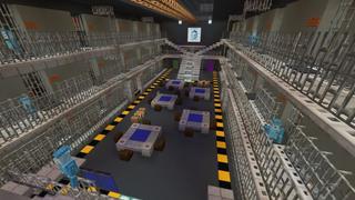 Screenshot of the Minecraft Bedrock Marketplace product Escape Room: Prison Escape created by Entity Builds.