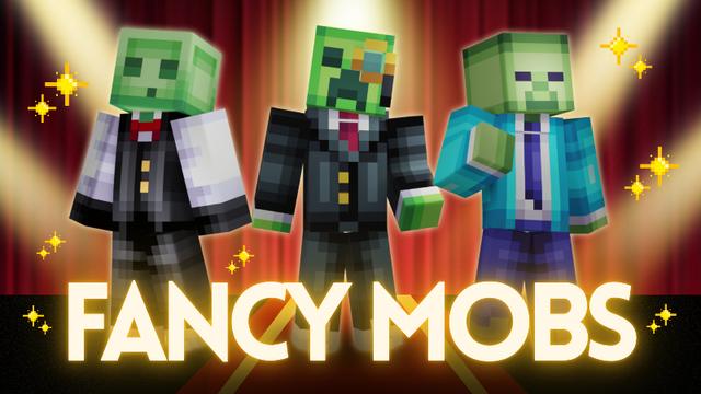 Thumbnail of the Minecraft Bedrock Marketplace product Fancy Mobs created by Entity Builds.