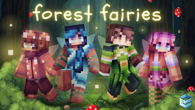 Thumbnail of the Minecraft Bedrock Marketplace product Forest Fairies created by Entity Builds.