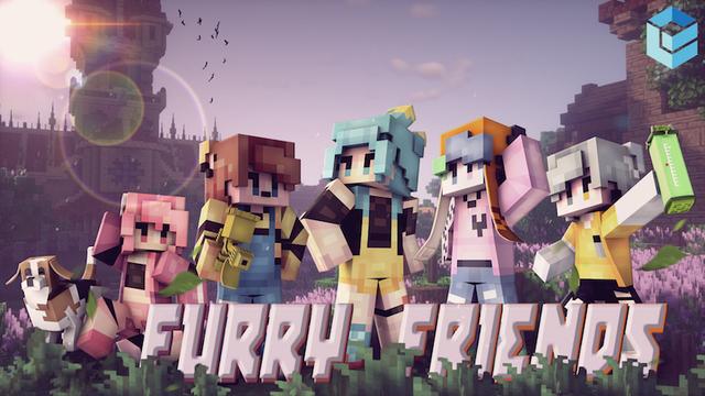 Thumbnail of the Minecraft Bedrock Marketplace product Furry Friends created by Entity Builds.