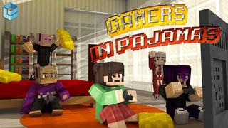 Thumbnail of the Minecraft Bedrock Marketplace product Gamers in Pajamas created by Entity Builds.