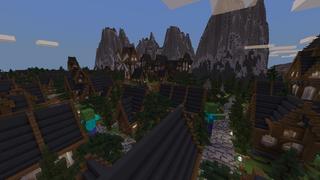 Screenshot of the Minecraft Bedrock Marketplace product Giants created by Entity Builds.