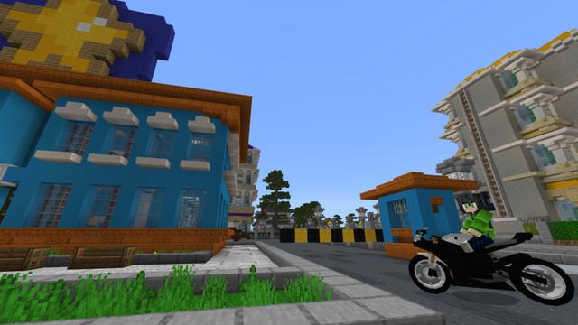 Screenshot of the Minecraft Bedrock Marketplace product HD City created by Entity Builds.