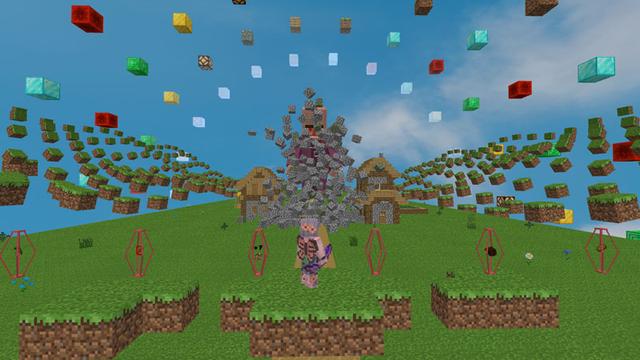 Screenshot of the Minecraft Bedrock Marketplace product Housing Crisis created by Entity Builds.