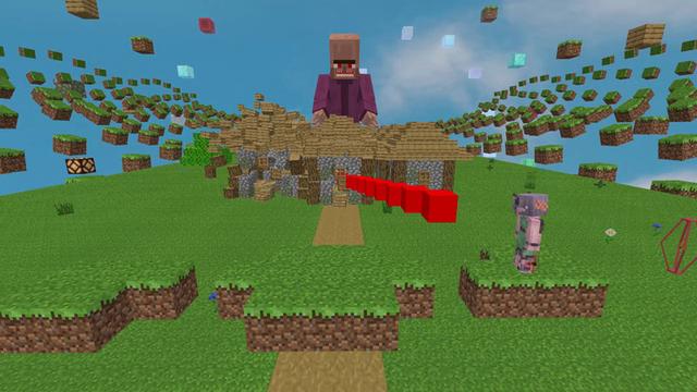 Screenshot of the Minecraft Bedrock Marketplace product Housing Crisis created by Entity Builds.