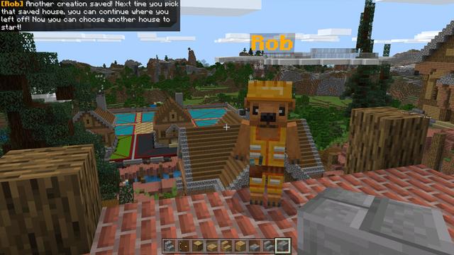 Screenshot of the Minecraft Bedrock Marketplace product Learn to Build: Medieval created by Entity Builds.