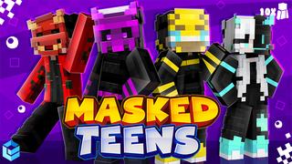 Thumbnail of the Minecraft Bedrock Marketplace product Masked Teens created by Entity Builds.
