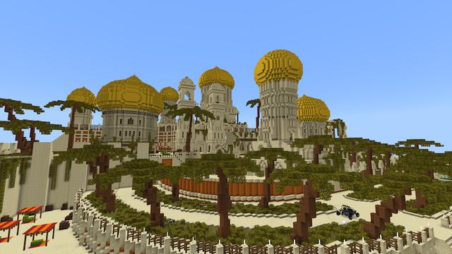 Screenshot of the Minecraft Bedrock Marketplace product Mirage created by Entity Builds.