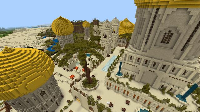 Screenshot of the Minecraft Bedrock Marketplace product Mirage created by Entity Builds.