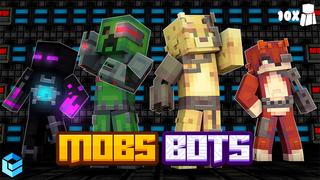 Thumbnail of the Minecraft Bedrock Marketplace product Mob Bots created by Entity Builds.