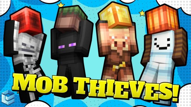 Thumbnail of the Minecraft Bedrock Marketplace product Mob Thieves! created by Entity Builds.
