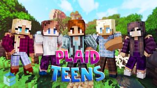 Thumbnail of the Minecraft Bedrock Marketplace product Plaid Teens created by Entity Builds.