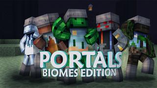 Thumbnail of the Minecraft Bedrock Marketplace product Portals: Biomes Edition! created by Entity Builds.
