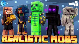 Thumbnail of the Minecraft Bedrock Marketplace product Realistic Mobs HD created by Entity Builds.