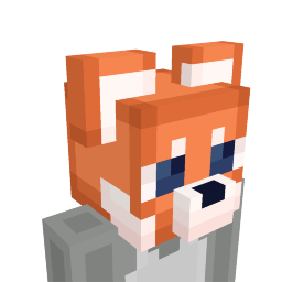 Thumbnail of the Minecraft Bedrock Marketplace product Red Panda Head created by Entity Builds.
