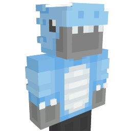 Thumbnail of the Minecraft Bedrock Marketplace product RGB Dino Hoodie created by Entity Builds.