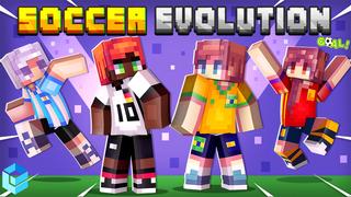 Thumbnail of the Minecraft Bedrock Marketplace product Soccer Evolution created by Entity Builds.