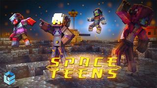 Thumbnail of the Minecraft Bedrock Marketplace product Space Teens created by Entity Builds.