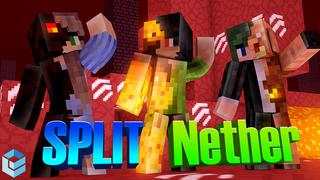 Thumbnail of the Minecraft Bedrock Marketplace product Split Nether created by Entity Builds.