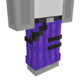 Thumbnail of the Minecraft Bedrock Marketplace product Striped Pants created by Entity Builds.