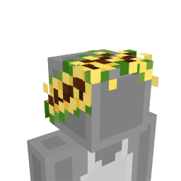 Thumbnail of the Minecraft Bedrock Marketplace product Sunflower Crown created by Entity Builds.