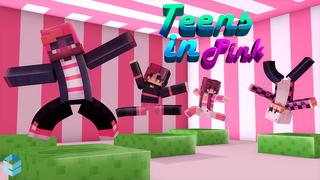 Thumbnail of the Minecraft Bedrock Marketplace product Teens in Pink created by Entity Builds.