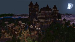 Screenshot of the Minecraft Bedrock Marketplace product The Last Castle created by Entity Builds.