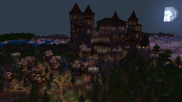 Screenshot of the Minecraft Bedrock Marketplace product The Last Castle created by Entity Builds.