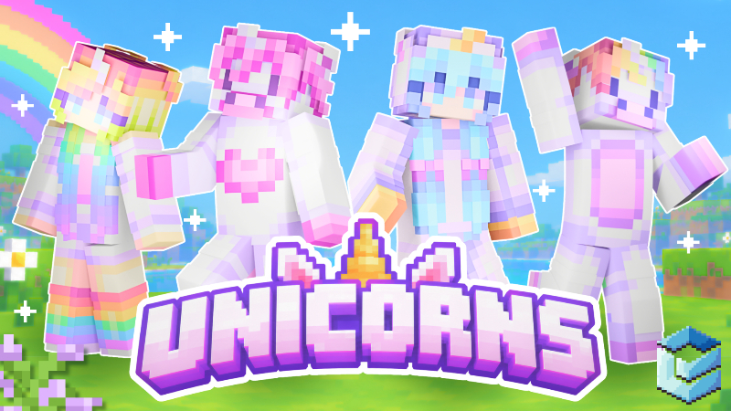 Thumbnail of the Minecraft Bedrock Marketplace product Unicorns created by Entity Builds.