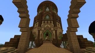 Screenshot of the Minecraft Bedrock Marketplace product Wetland Survival created by Entity Builds.