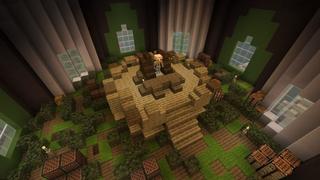 Screenshot of the Minecraft Bedrock Marketplace product Wetland Survival created by Entity Builds.