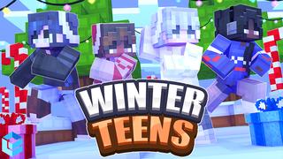 Thumbnail of the Minecraft Bedrock Marketplace product Winter Teens created by Entity Builds.