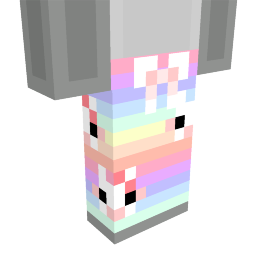 Thumbnail of the Minecraft Bedrock Marketplace product Rainbow Kitty Pajamas created by Eternal Creations.