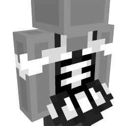 Thumbnail of the Minecraft Bedrock Marketplace product Skeleton Dress created by Eternal Creations.