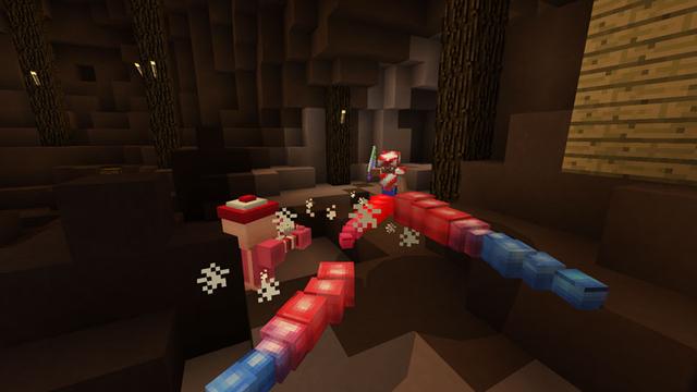 Screenshot of the Minecraft Bedrock Marketplace product A Nightmare in Candyworld created by Everbloom Games.