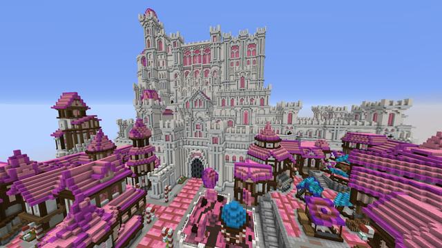 Screenshot of the Minecraft Bedrock Marketplace product A Nightmare in Candyworld created by Everbloom Games.