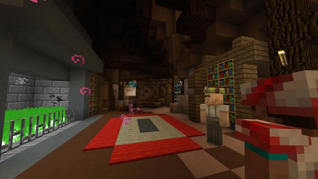 Screenshot of the Minecraft Bedrock Marketplace product A Nightmare in Candyworld created by Everbloom Games.