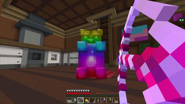 Screenshot of the Minecraft Bedrock Marketplace product A Nightmare in Candyworld created by Everbloom Games.