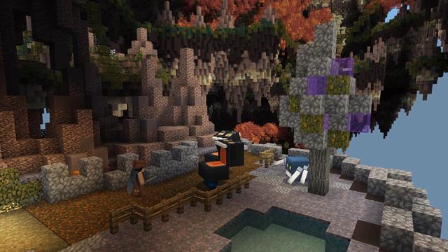 Screenshot of the Minecraft Bedrock Marketplace product Adventures in Khundalan created by Everbloom Games.
