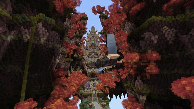 Screenshot of the Minecraft Bedrock Marketplace product Adventures in Khundalan created by Everbloom Games.
