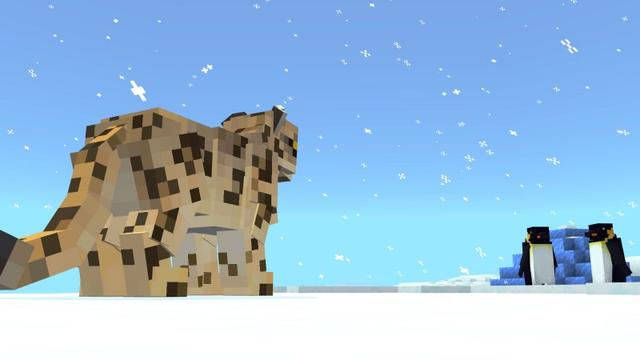 Screenshot of the Minecraft Bedrock Marketplace product Arctic Wildlife Explorers created by Everbloom Games.