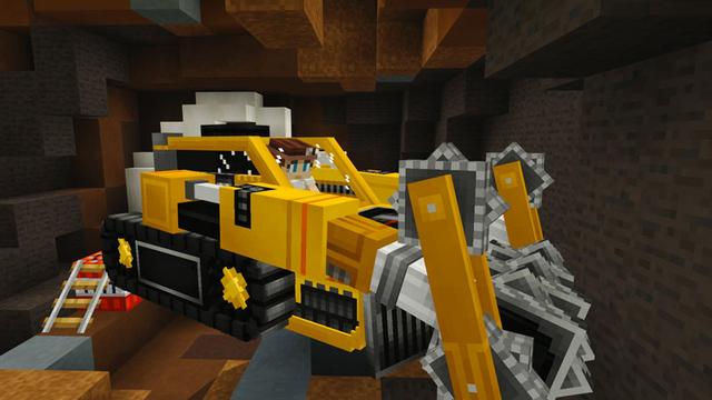 Screenshot of the Minecraft Bedrock Marketplace product Dinosaur Dig created by Everbloom Games.